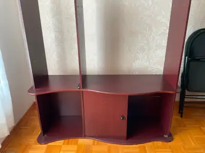 Wood TV stand or storage closet, View more