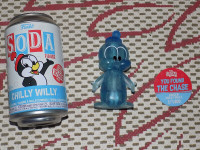 FUNKO SODA, CHASE FROZEN CHILLY WILLY, 1/1,600, VINYL FIGURE, NM