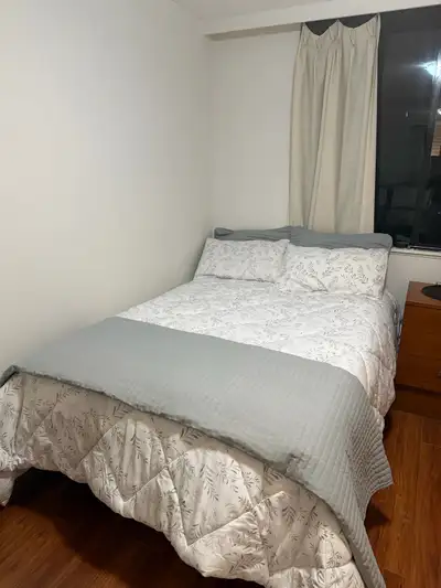 Room rental comes with internet 1/2 mo Deposit Share washroom with one other person Exercise room an...