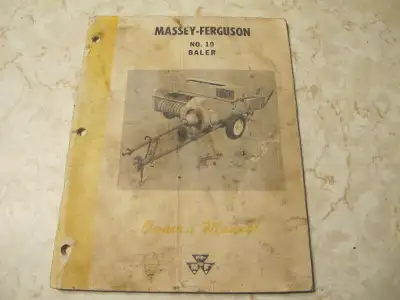 This manual is in fair condition. A few pages have come loose from the staples. It has a 1962 date c...