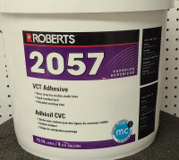****Roberts 2057 VCT adhesive – 15.14 Litres****