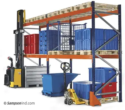 REDI-RACK PALLET RACKING IN STOCK. FAST DELIVERY, LOWEST PRICES., View more