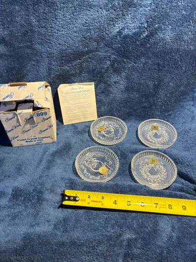 Princess House Crystal - Christmas Ashtrays, View more