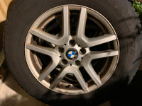 Winter tires on wheels, 17-inch diameter, excellent condition