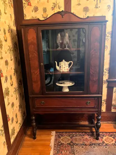 China cabinet - walnut, Dufferin / St Clair, View more