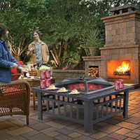 brand new in box /outdoor fire pit table