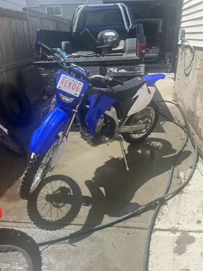 2008 Yamaha WR450F – Mint Condition 2-owner bike, Alberta registered, and an absolute time capsule....