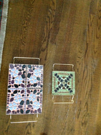 Beautiful hand made Trivets Use them to Protect your table