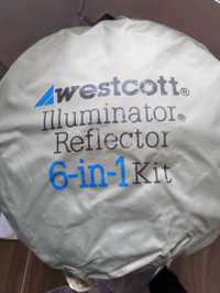 Westcott 6 in 1 Illuminator reflector kit 52 inch
