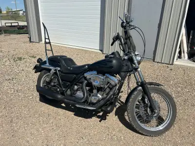 92 Harley FXRS. 80” evo bored to 89”. Engine is a built engine by Sideline motorcycles. Rock solid a...