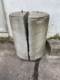 Cement Weights / Poids de ciment