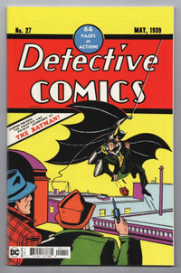 Detective Comics 27 Special Edition Reprint 1st Batman Facsimile