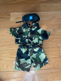 Build-a-Bear Camouflage Outfit