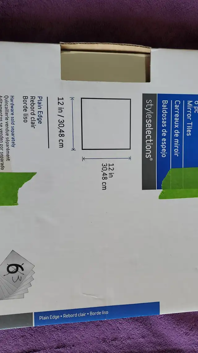 Edge Square Mirror Tiles63970637454466121