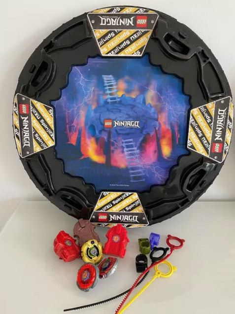 LEGO Ninjago 3D Battle Arena 3 Bay Blades Good Condition Toys Games Markham York Region Kijiji Classifieds