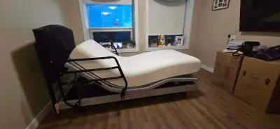 Only used for 1.5 years in fantastic condition. No damage, stains or tears. Bed fully multi position...