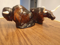 WHERE THE BUFFALO ROAM-AVON VINTAGE GLASS BOTTLES