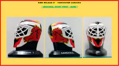 1996 MCDONALD’S LIMITED EDITION NHL MINI-GOALIE MASKS, View more