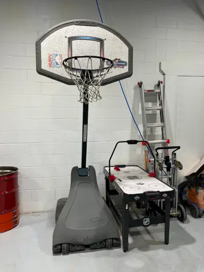 Used Basketball Net on Wheels, View more