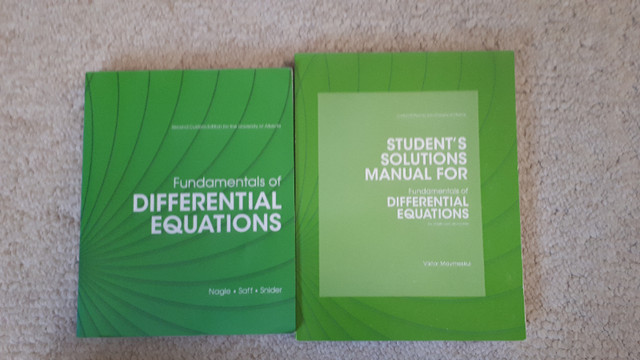 UofA Engineering Textbooks for 1st Year and Engineering Physics in Textbooks in Edmonton - Image 2