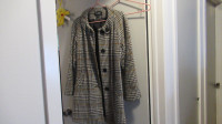 Plaid Woman's Coat - REDUCED PRICE