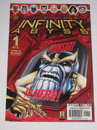 Marvel Comics Infinity Abyss#’s 1,2,3,4,5 & 6 Thanos! comic book