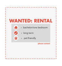 Wanted, URGENT: One Bedroom Apartment 