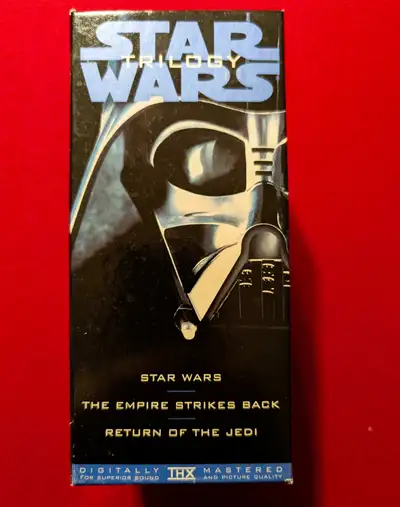 Original Star Wars Trilogy On VHS, View more