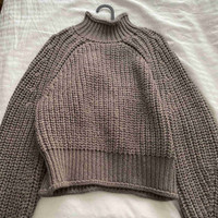 H&M fuzzy knitted sweater