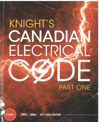 2021-2024 Knight's Canadian Electrical Code (CEC) 9780920312759