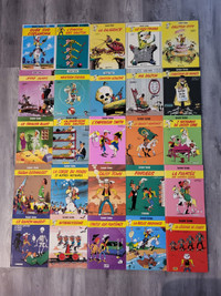 LUCKY LUKE (Collection 25 bandes dessinées)