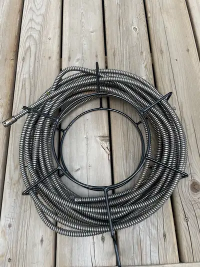 50 ft x 1/2 inch sewer snake, View more