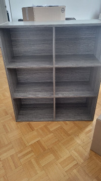Moving Sale - Gray Bookcase