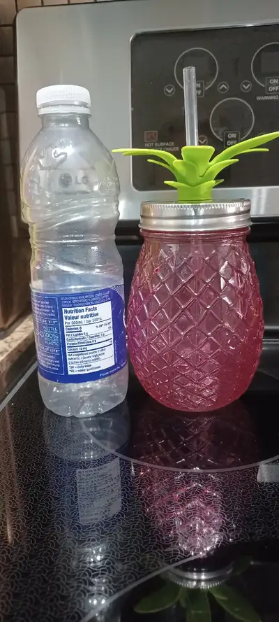Glass Pineapple Drink Container , View more