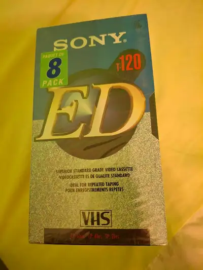 VCR Cassette Tapes New UNOPEN (31 tapes), View more