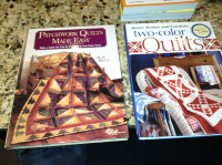 Quilting books for sale