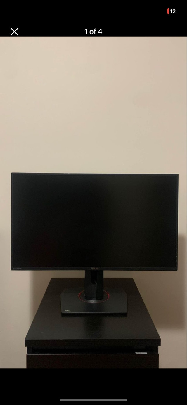 27” ASUS 165hz monitor  in Monitors in Calgary