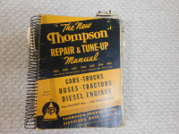 New Thompson Repair & Tune Up Manual 1935 - 1941 Cars Trucks Bus