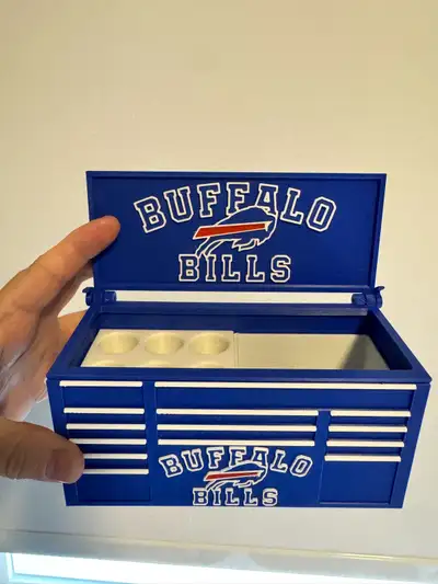 New Bills football toolbox / storage, View more
