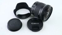 Canon zoom lens EF-S 10-18mm F4.5-5.6 IS STM
