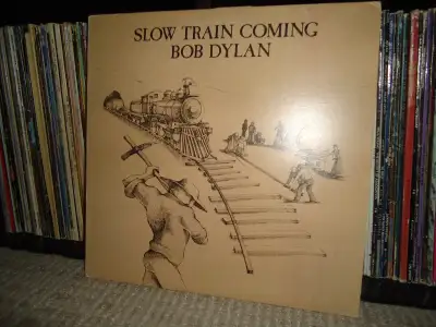 BOB DYLAN VINYL RECORD LP: SLOW TRAIN COMING!, View more