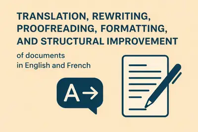 Document creation, editing and translation!, View more