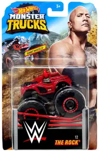 Hot Wheels Monster Trucks The Rock 1:64 Scale