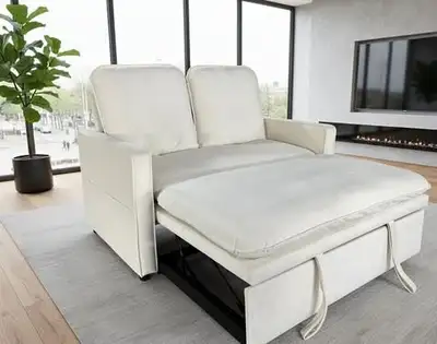 sectional couch with pullout bed and storage, View more
