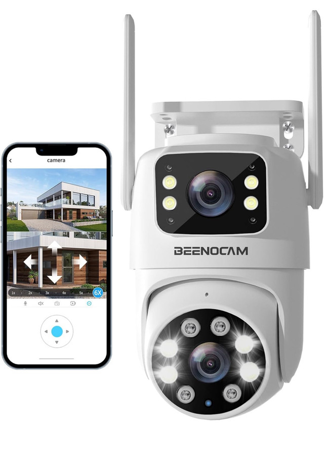4G/5G Security Camera Wireless Outdoor Dual Lens WiFi Cameras PT in Security Systems in Hamilton - Image 2