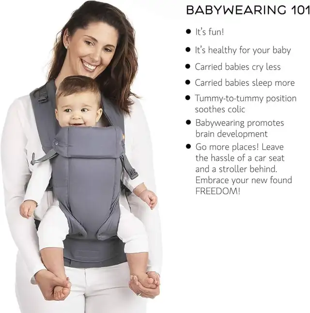 Beco Gemini Baby Carriers from Newborn to Toddler - 7-35lbs in Strollers, Carriers & Car Seats in Markham / York Region - Image 6