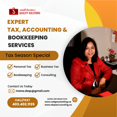 YEAR-END BOOKKEEPING & TAX SERVICES – CALGARY, View more