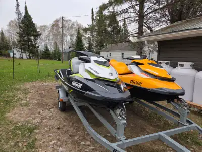 2017 seadoo gti SE 155 package with 2 PWC lifts(picture of lifts to come) 44hrs on the orange seadoo...