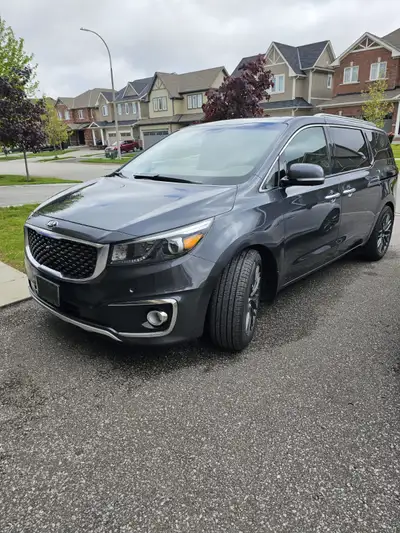 Experience premium family travel in this 2017 Kia Sedona SXL+ — a top-trim luxury minivan that combi...