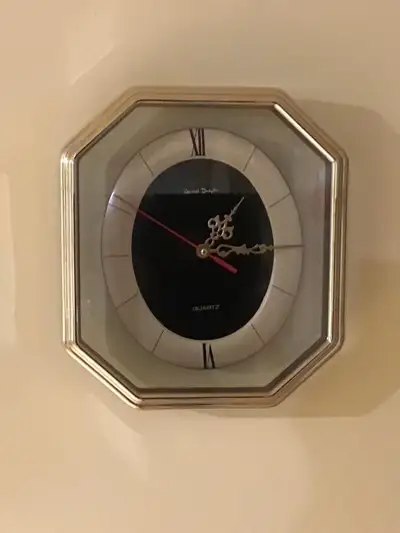 Daniel Dakota clock about 20 years old. A new movement has just been installed. It weeps accurate ti...